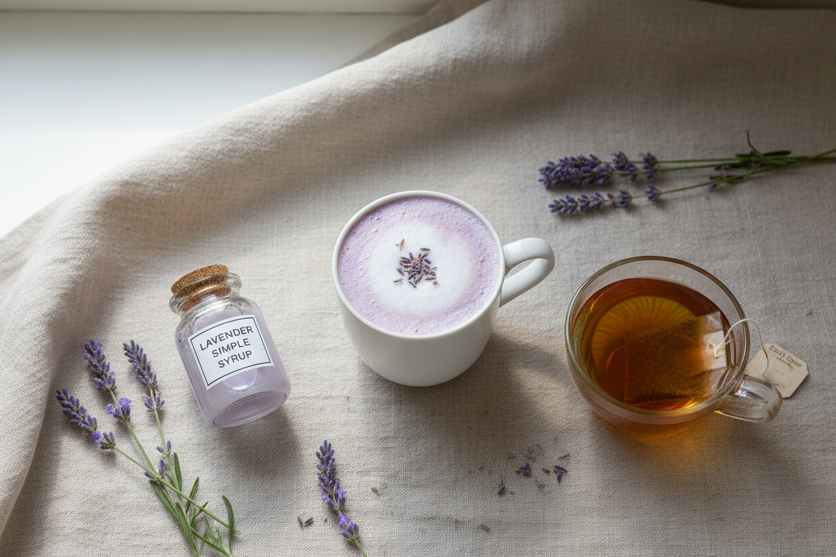 The Art of Lavender: How to Use Lavender Simple Syrup in Coffee & Tea