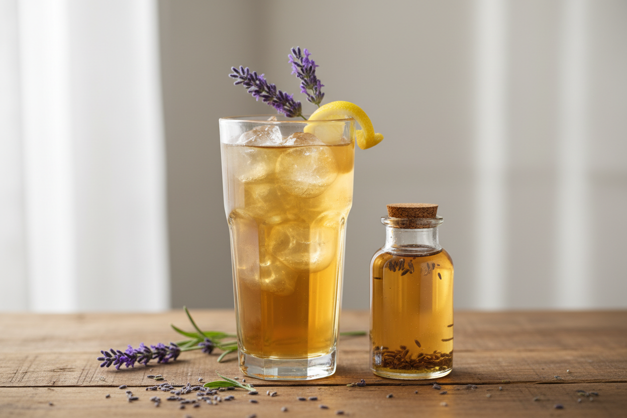 Lavender Infused Iced Tea