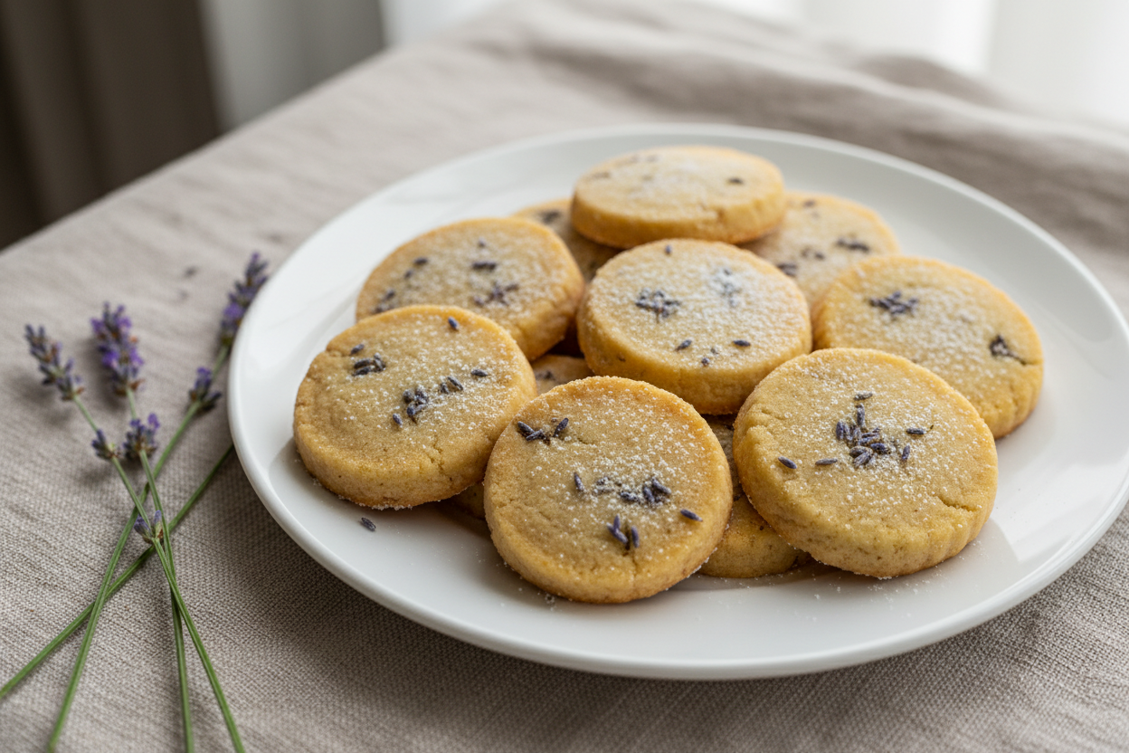 Lavender Shortbread Cookies: Simple, Elegant, and Irresistible