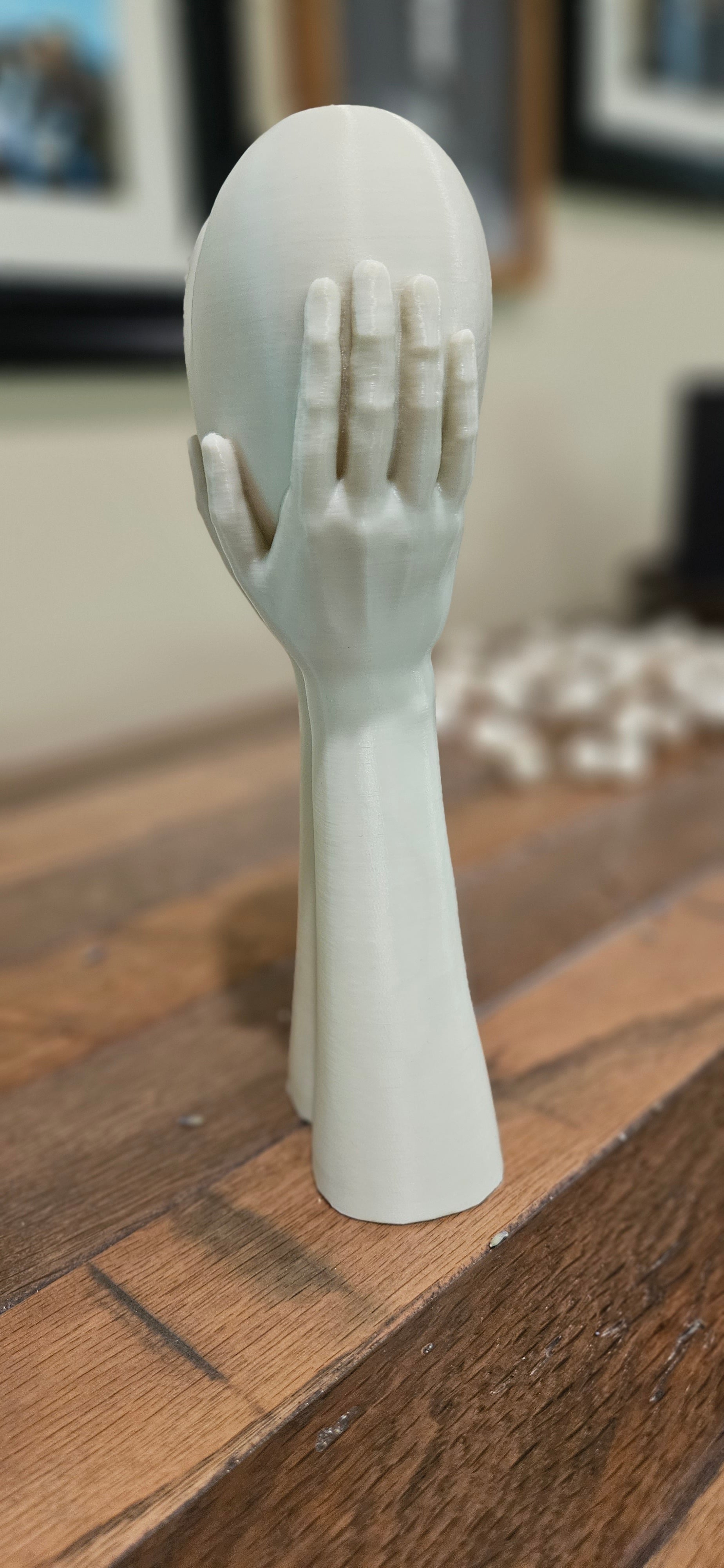 3D Printed Hands Heart Vase