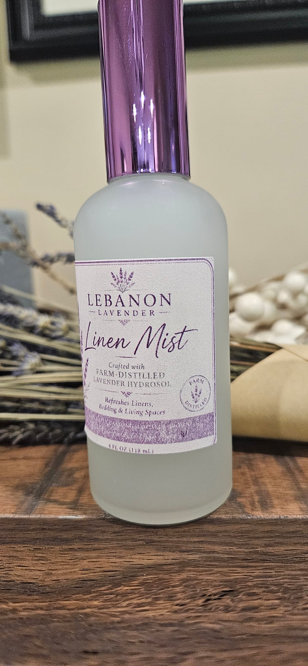Linen Mist – Lavender Hydrosol Linen Spray