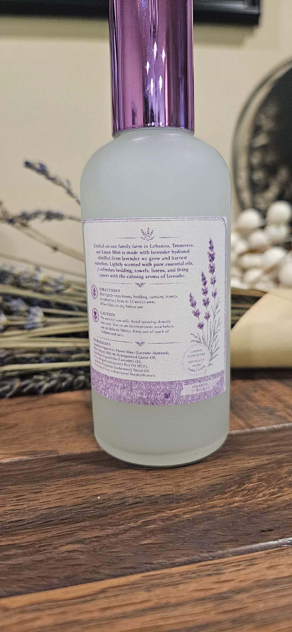Linen Mist – Lavender Hydrosol Linen Spray