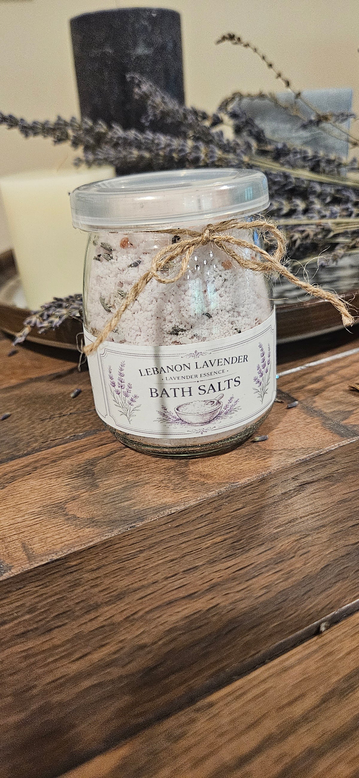 Lavender Epsom & Sea Salt Bath Soak