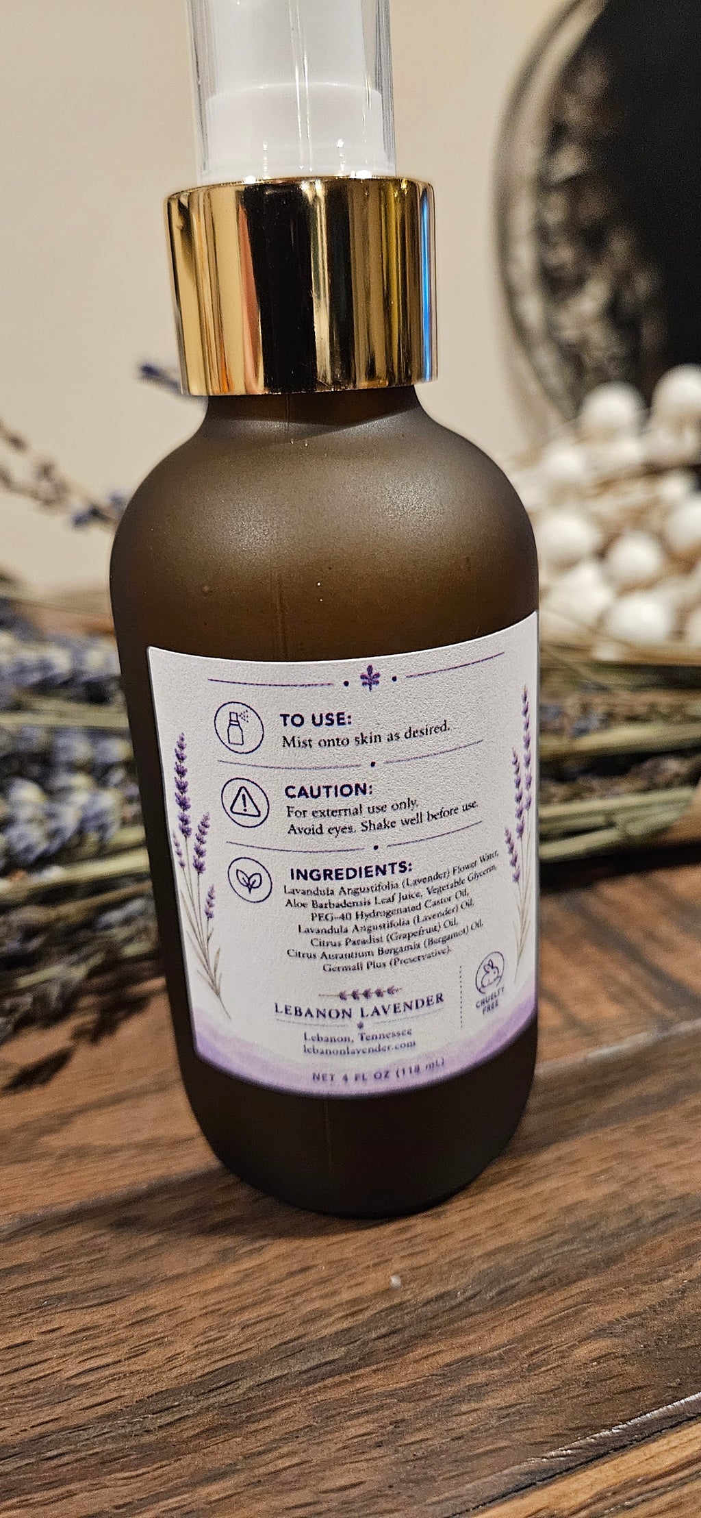 Lavender Body Mist