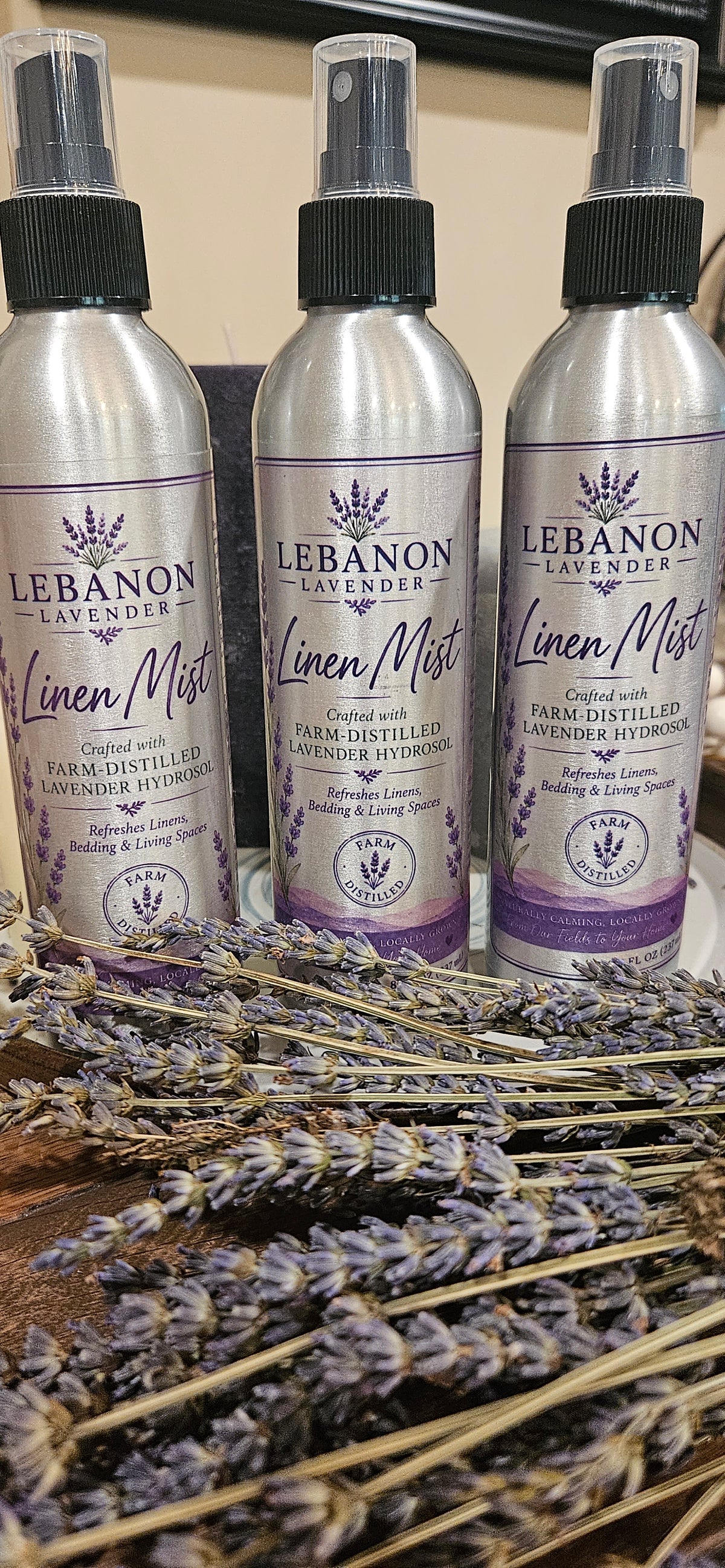 Lavender Hydrosol Linen Mist Spray
