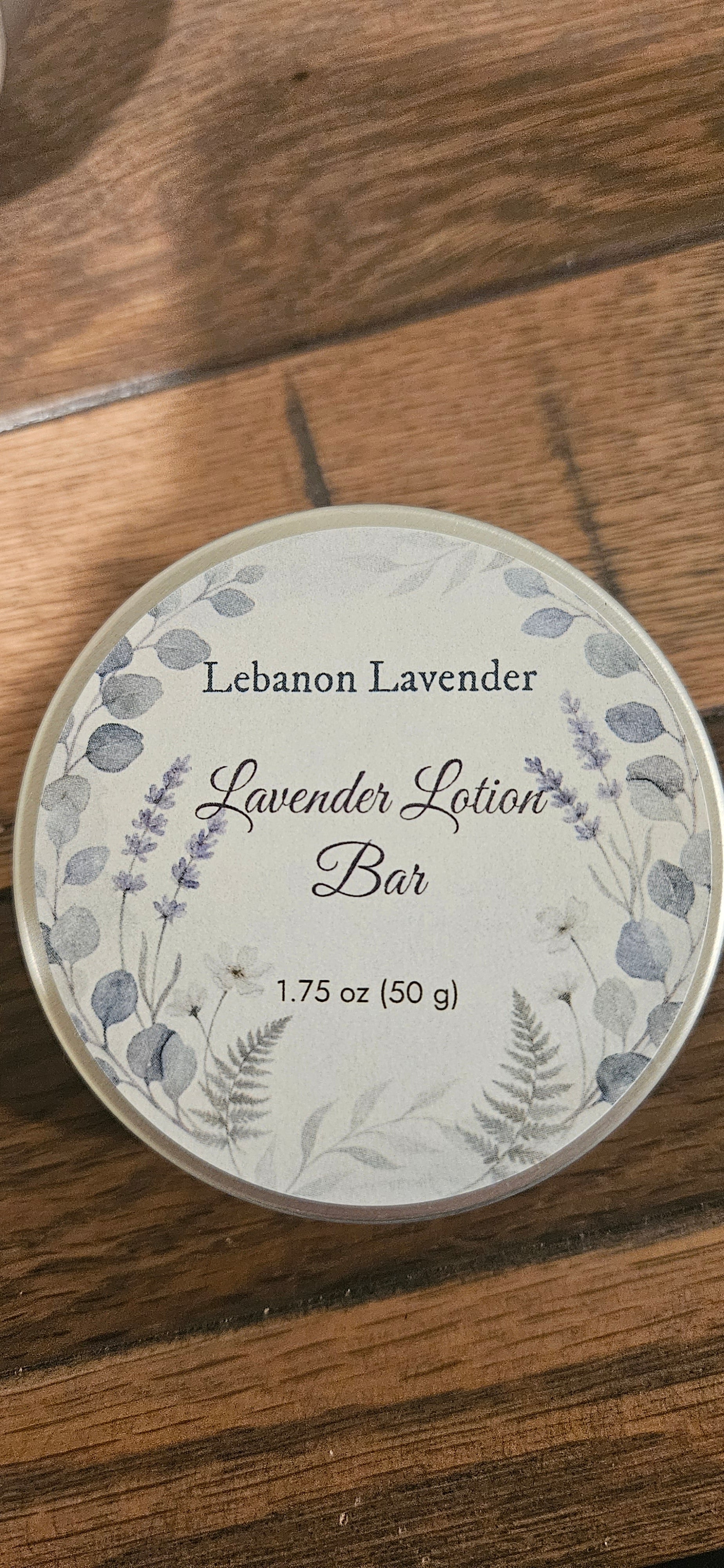 Lavender Lotion Bar