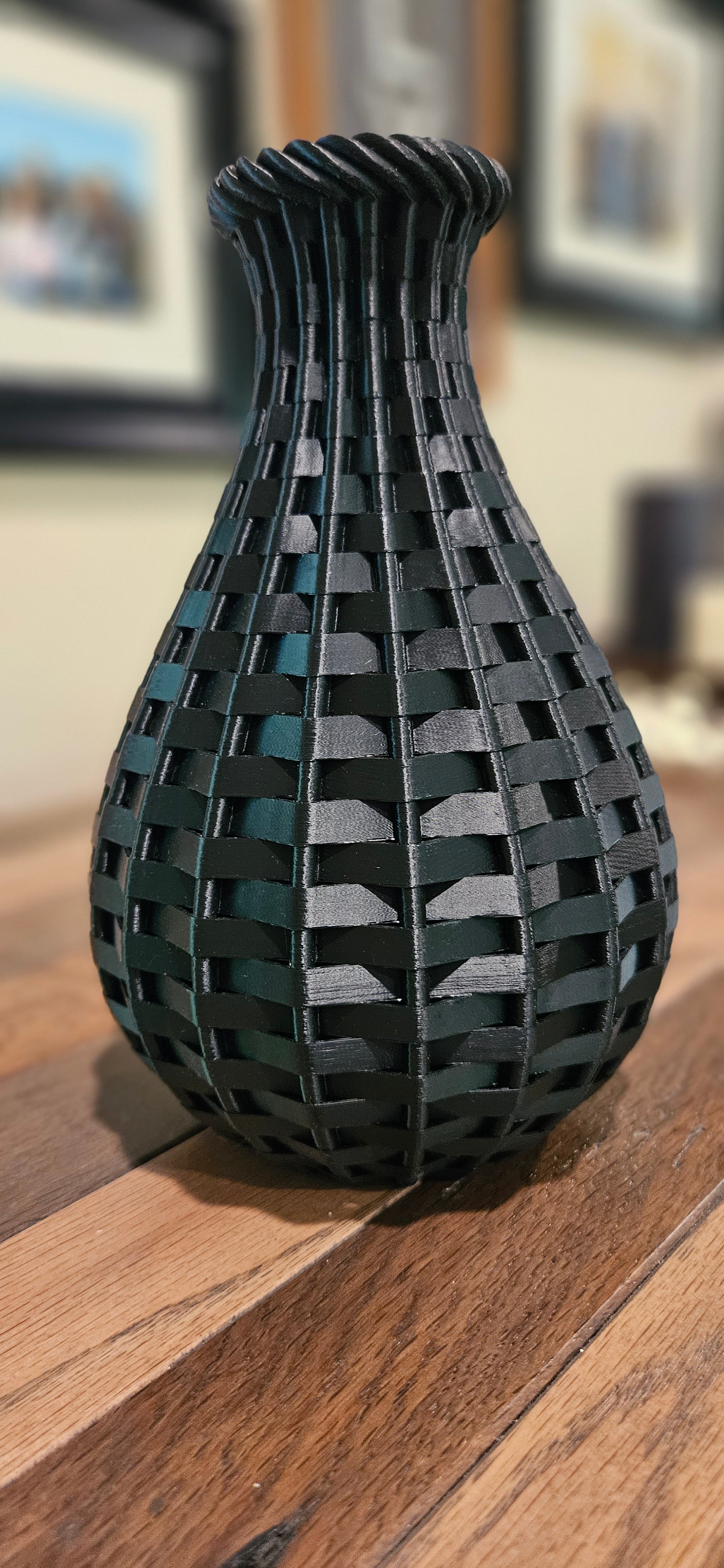 3D Printed Wicker Vase